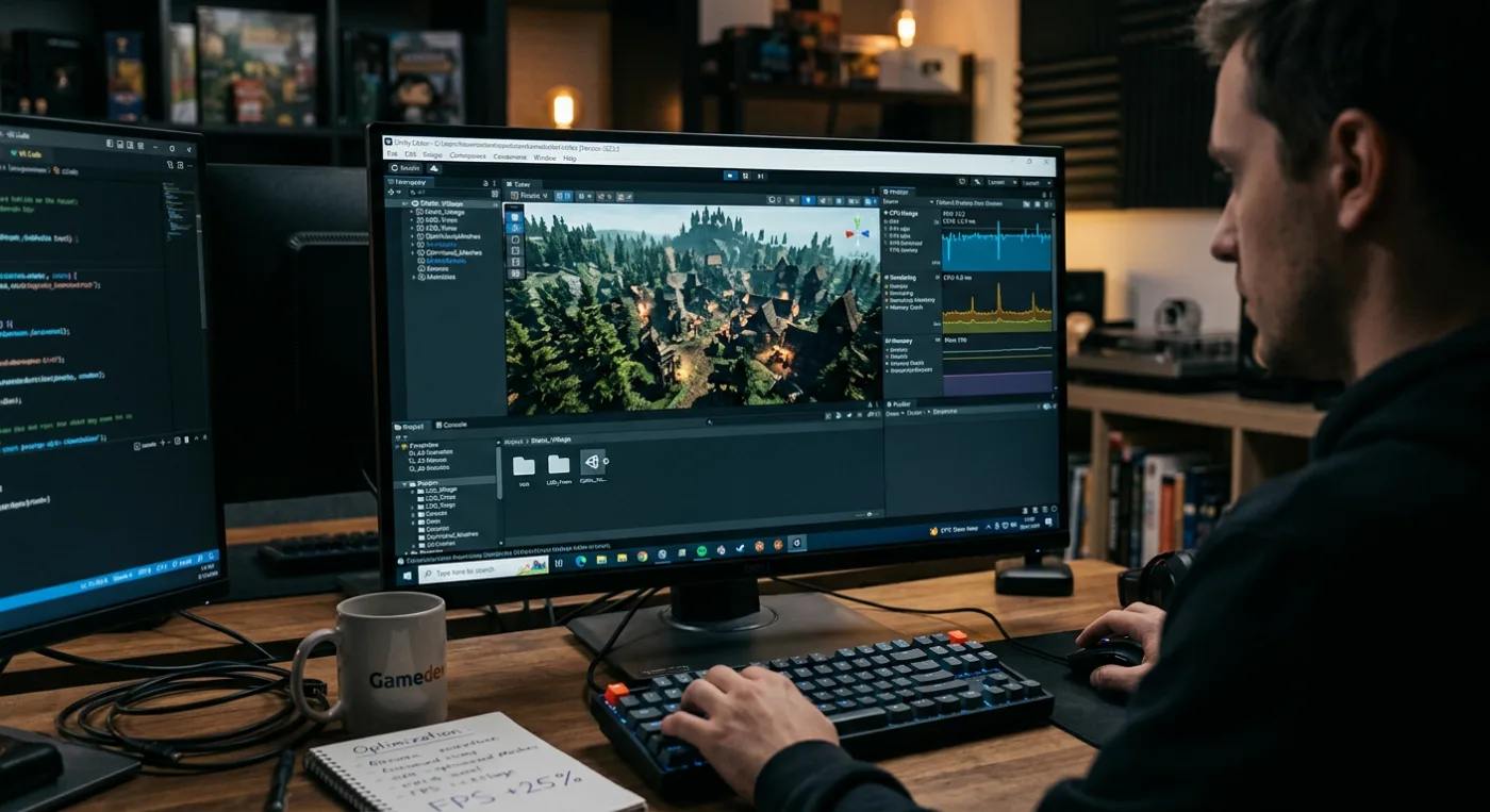 Optimización en Unity: mejora el rendimiento
