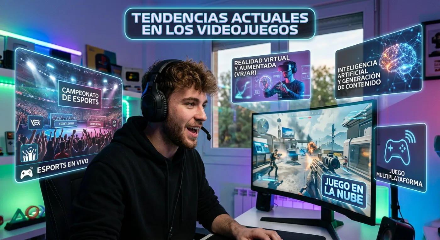 🎮 Tendencias actuales en los videojuegos