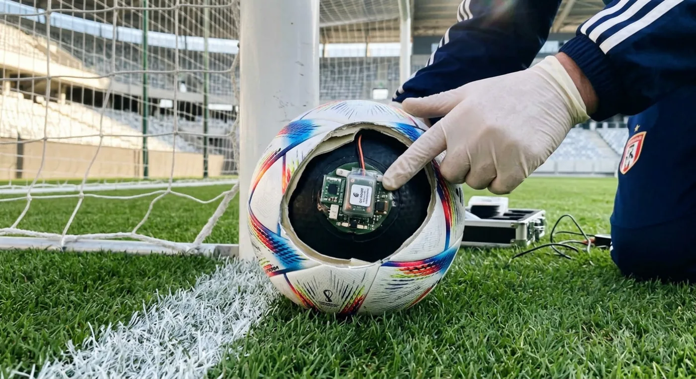 Cómo funciona la tecnología del balón y la detección de línea de gol en el fútbol