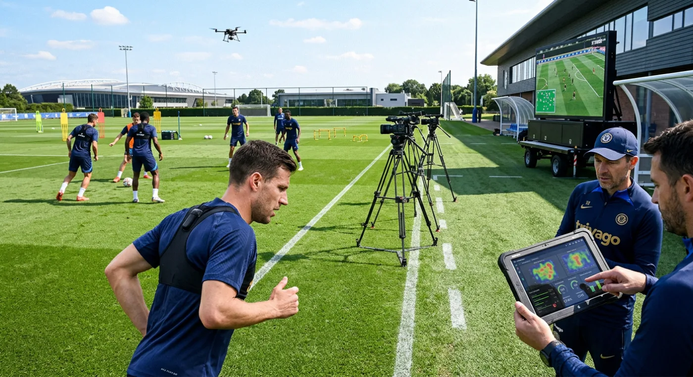 La tecnología que usan los equipos de fútbol de alto nivel para entrenar a sus jugadores