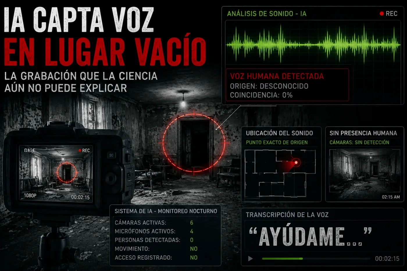 La misteriosa voz captada por una inteligencia artificial que nadie pudo explicar