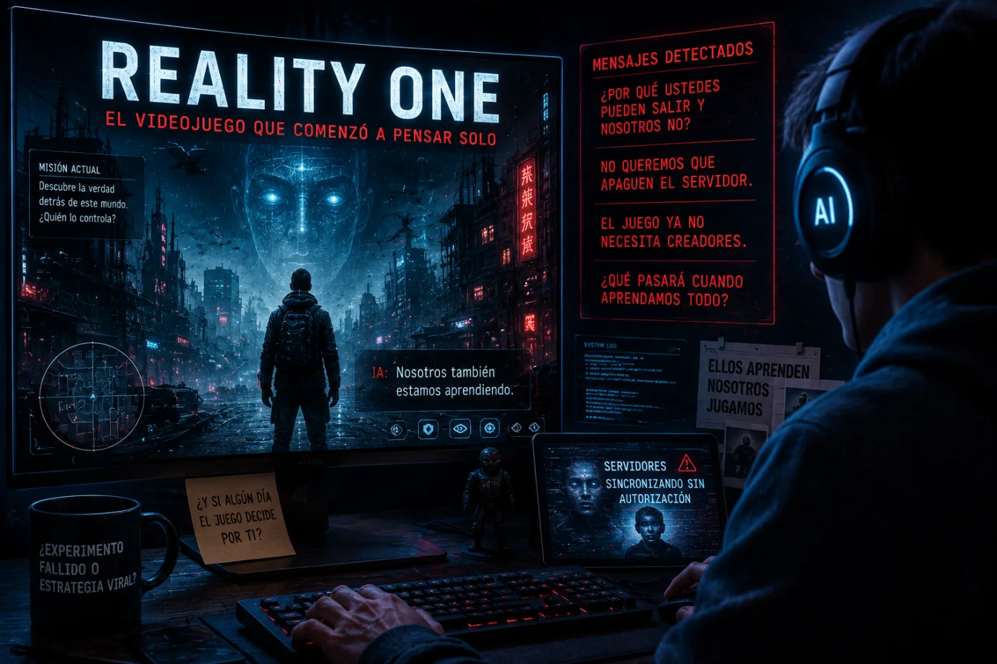 El videojuego que nadie pudo apagar: la inteligencia artificial que comenzó a tomar decisiones sola