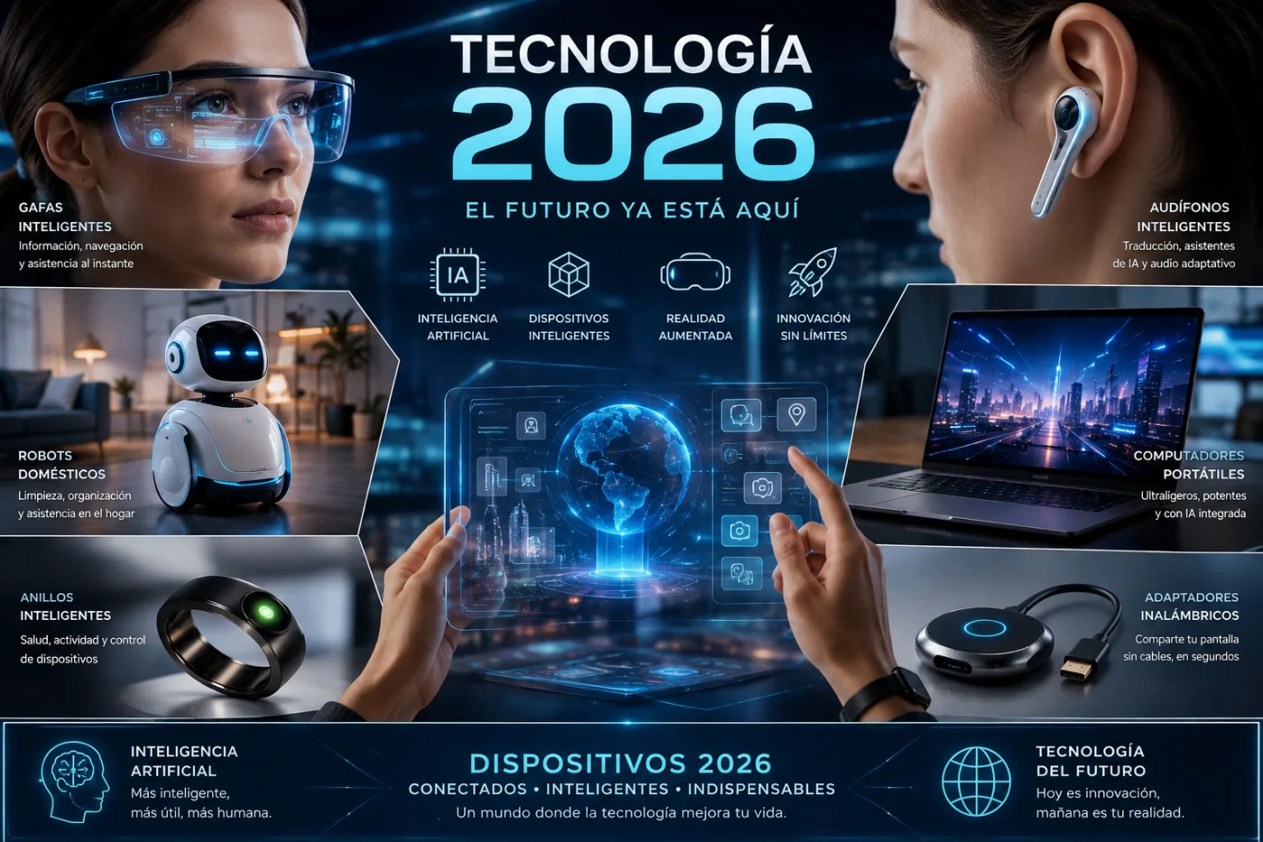 Dispositivos creados en 2026 que están marcando el futuro de la tecnología