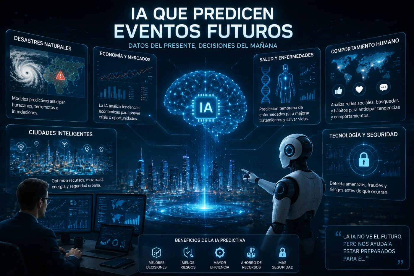 Las inteligencias artificiales que intentan predecir eventos futuros