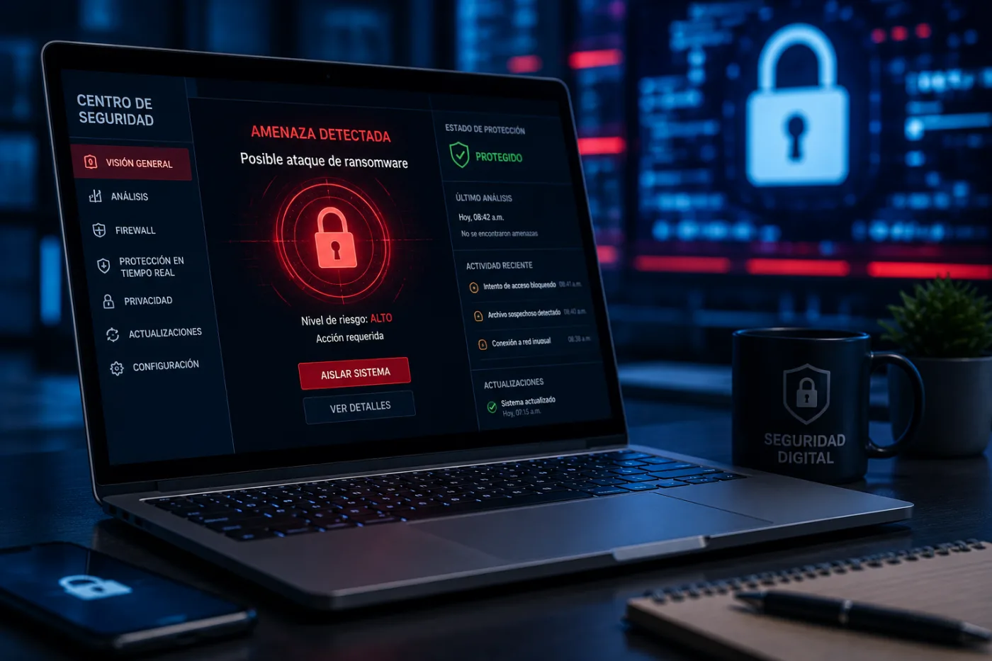 Las nuevas amenazas de ciberseguridad que preocupan al mundo tecnológico en 2026
