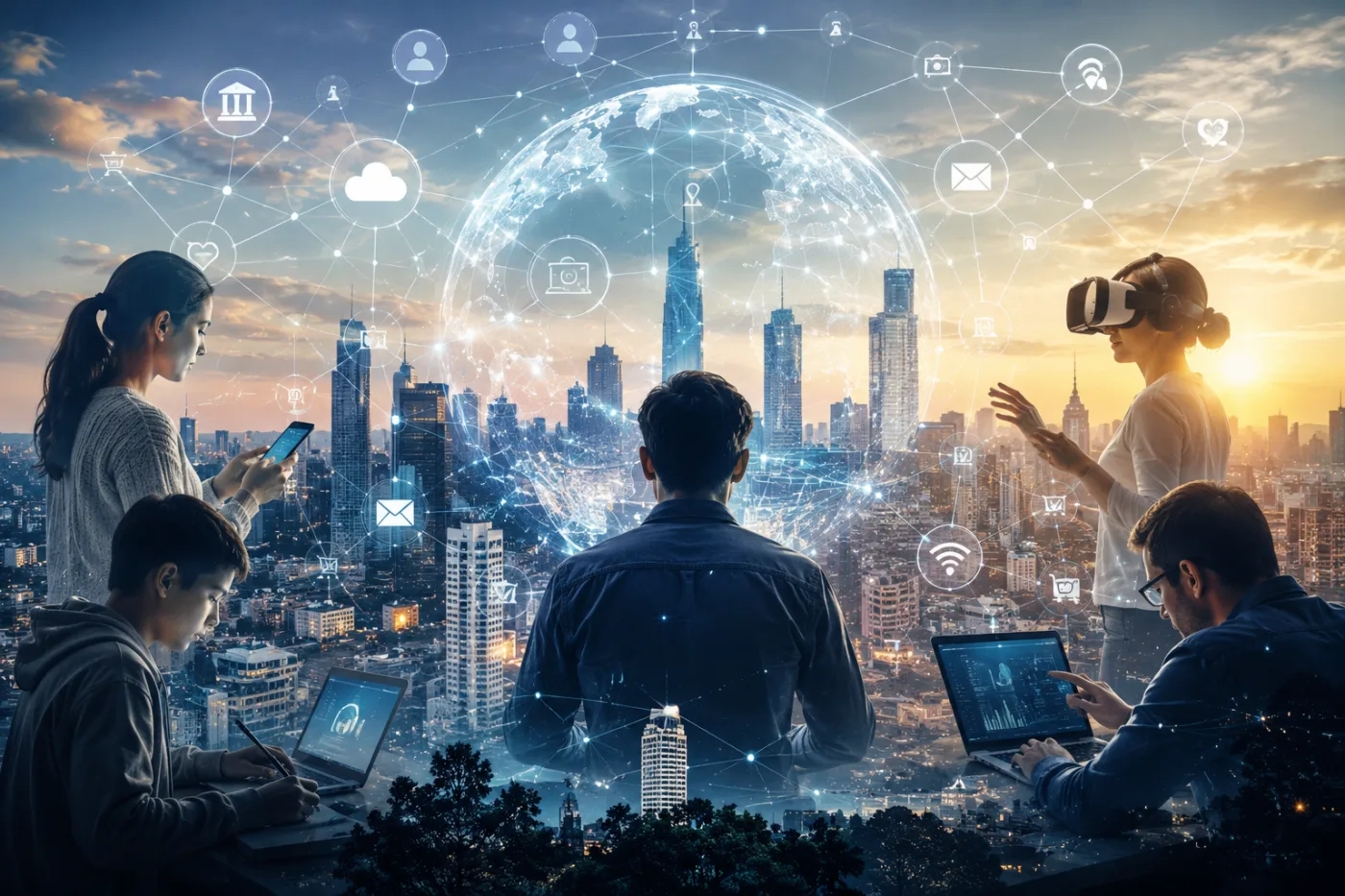 Cómo la tecnología está cambiando la forma en que vivimos, estudiamos y trabajamos