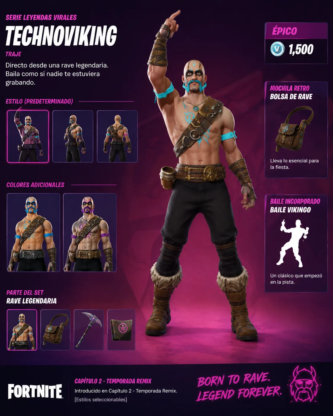 Del meme viral al universo gamer: la historia de Technoviking y su inesperada inspiración en Fortnite