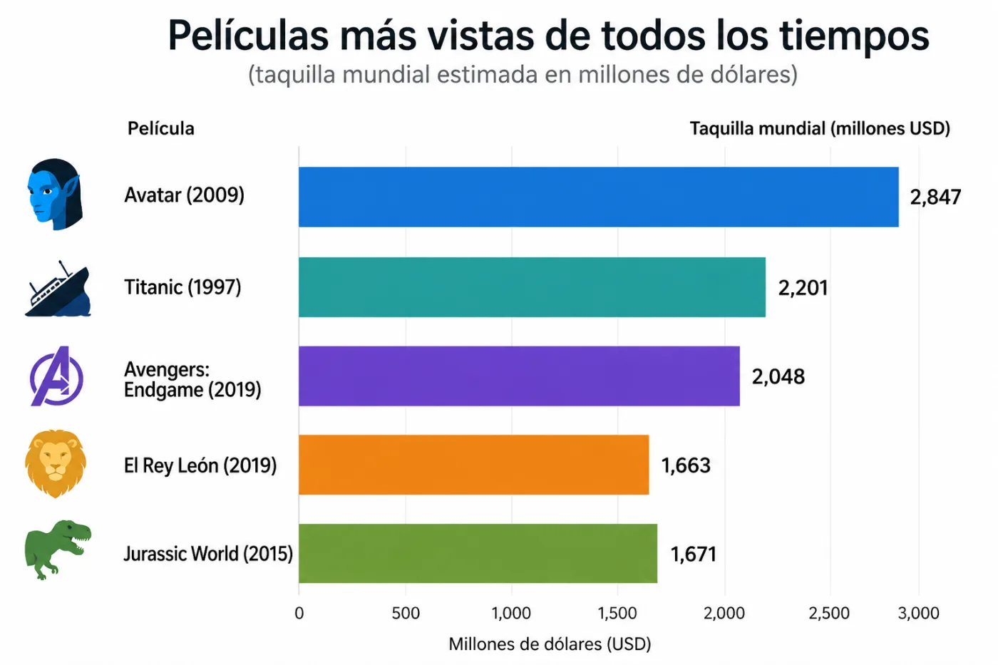 La película más vista de todos los tiempos: el fenómeno que marcó generaciones