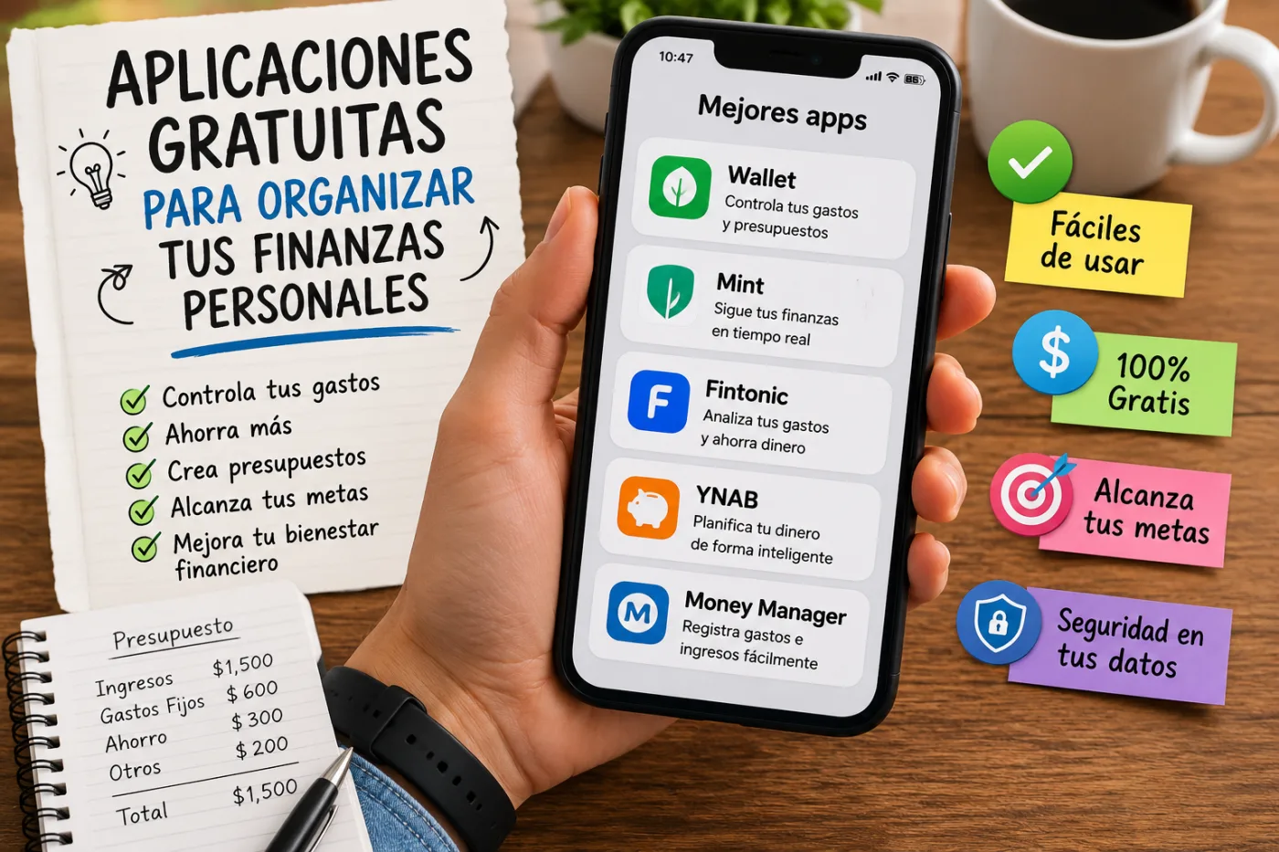 Aplicaciones Gratuitas para Organizar tus Finanzas Personales y Ahorrar Mejor