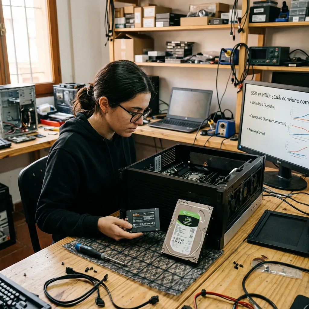 SSD vs HDD: ¿Cuál conviene comprar en 2026?